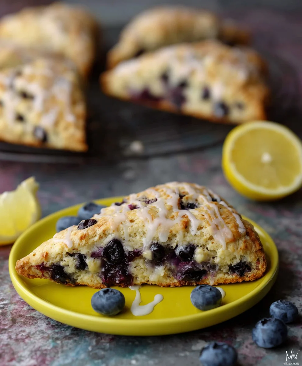 Fluffy Blueberry Scones - Easy & Delicious Recipe