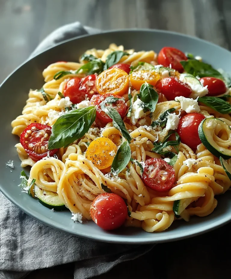 Ina Garten’s Summer Garden Pasta – Fresh & Easy Recipe
