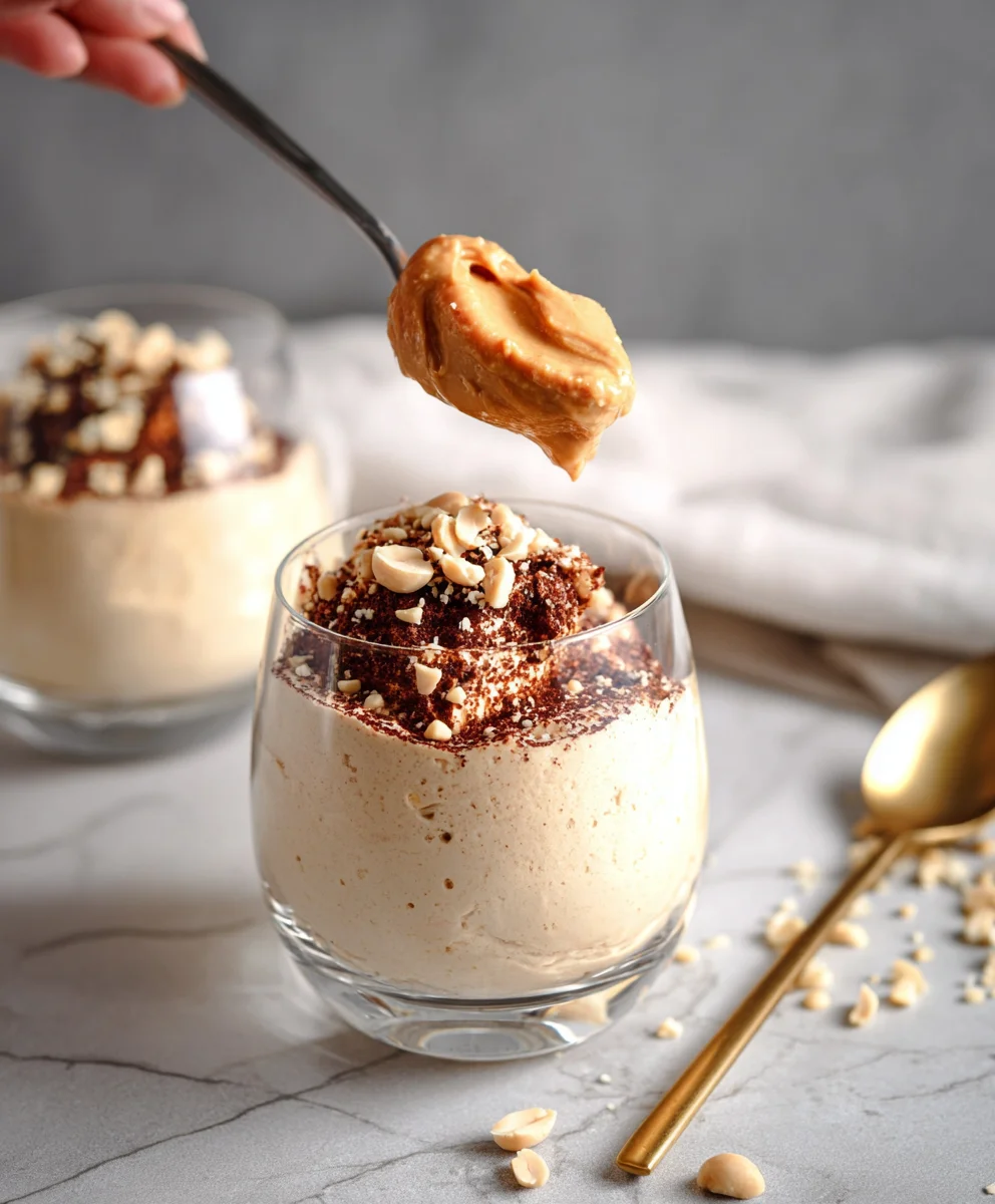 Easy Cottage Cheese Peanut Butter Mousse Recipe