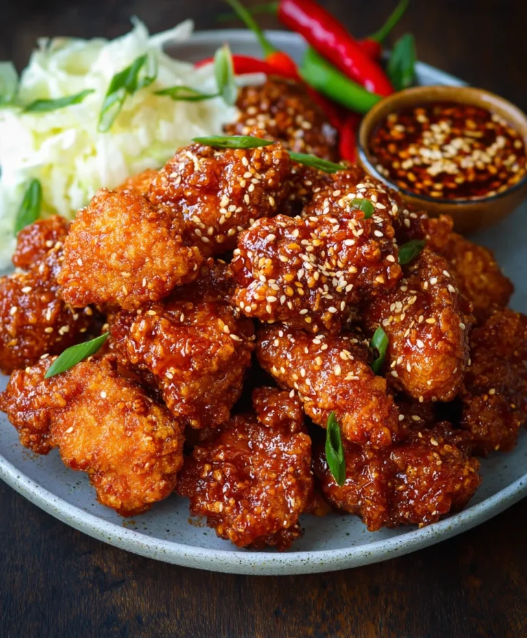 Korean Fried Chicken Recipe – Crispy Yangnyeom Chicken