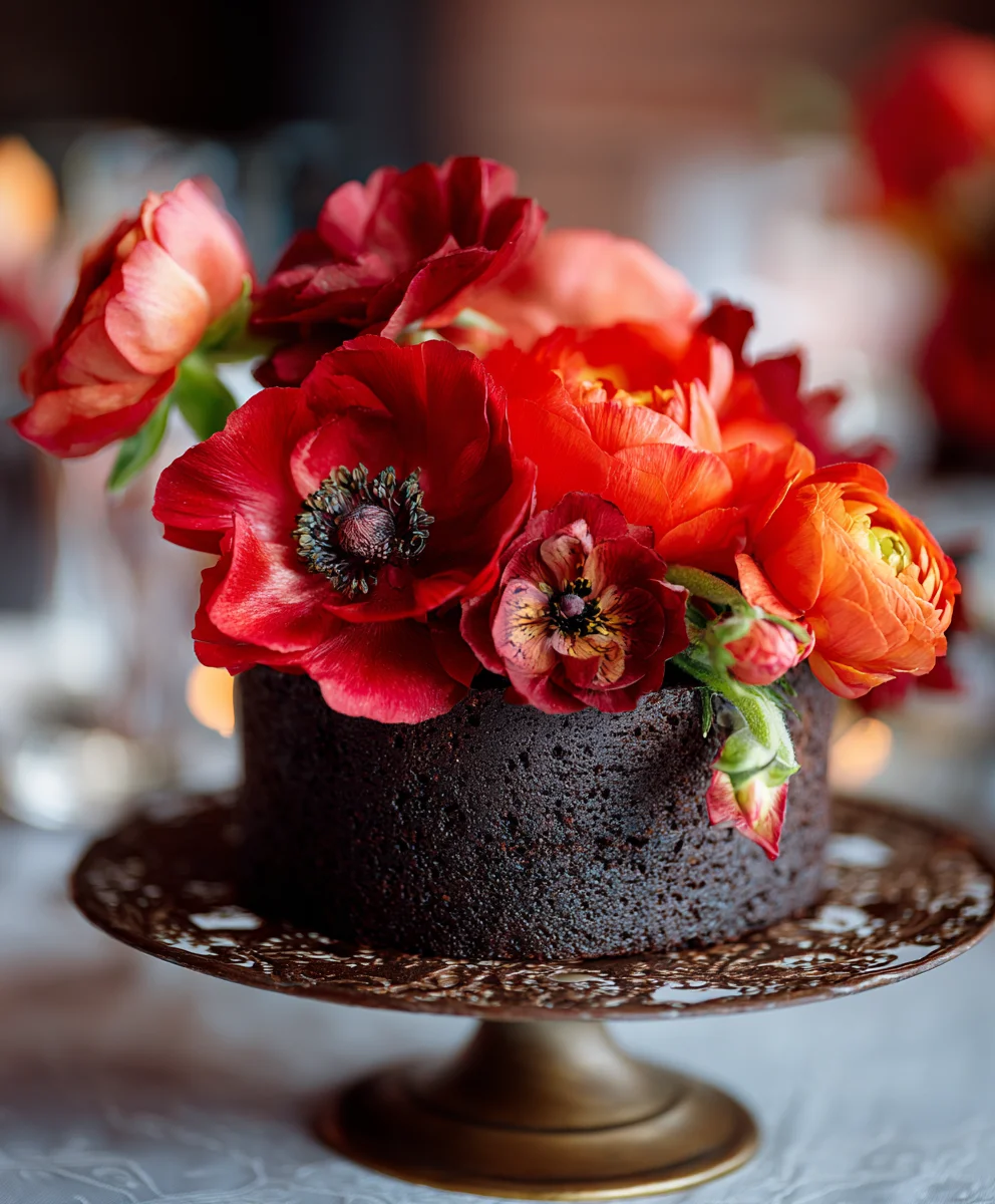 Black Tie Wedding Flower Grandmas-Wool Factory Bliss