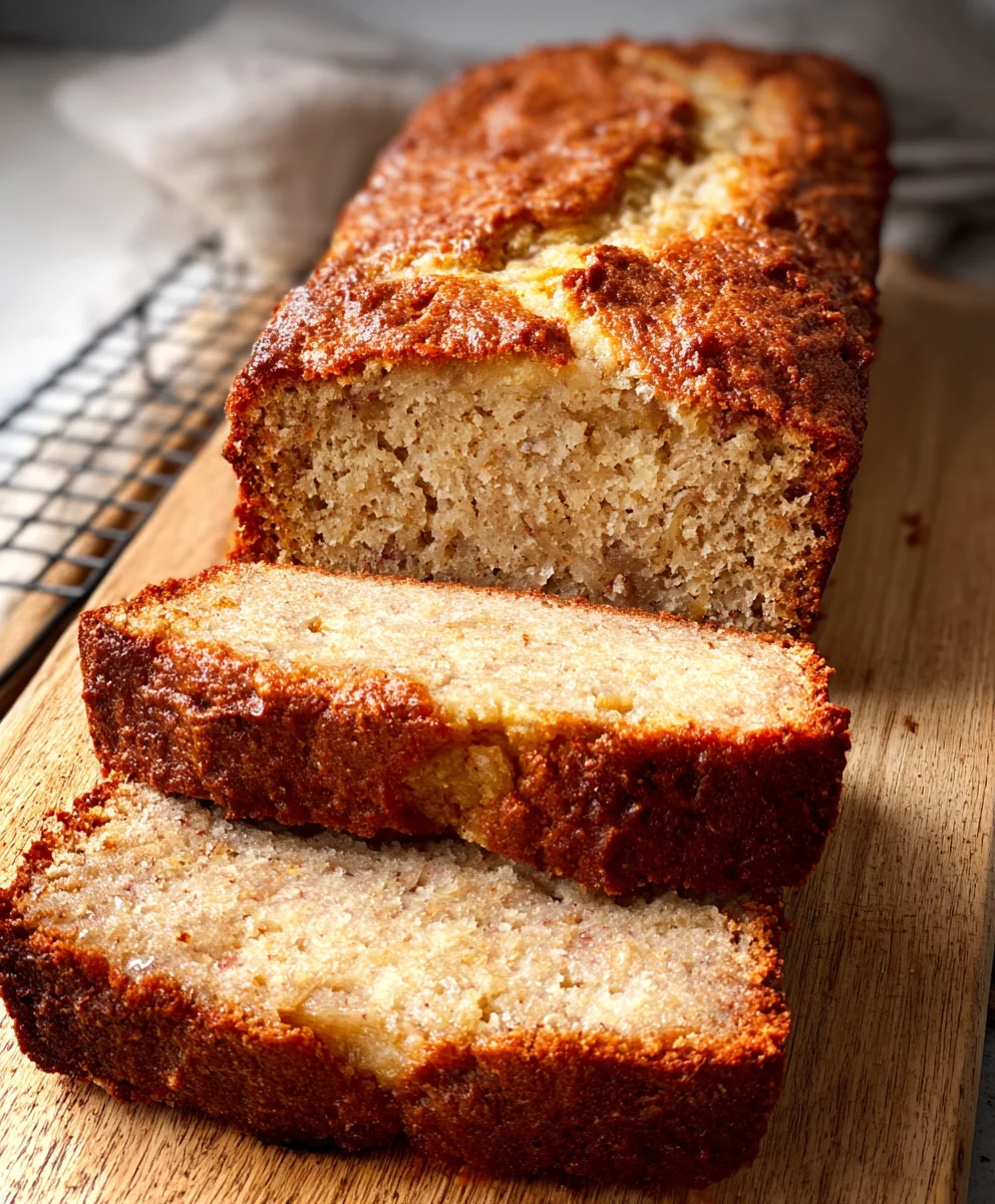 Moist Cottage Cheese Banana Bread Recipe-Healthy Twist