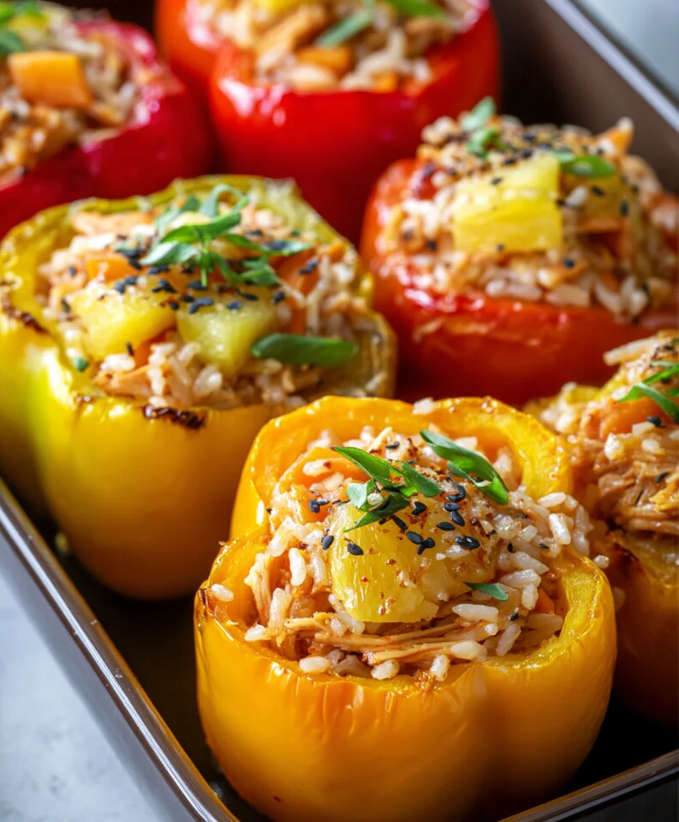 Sweet Pineapple Chicken and Rice Delight
