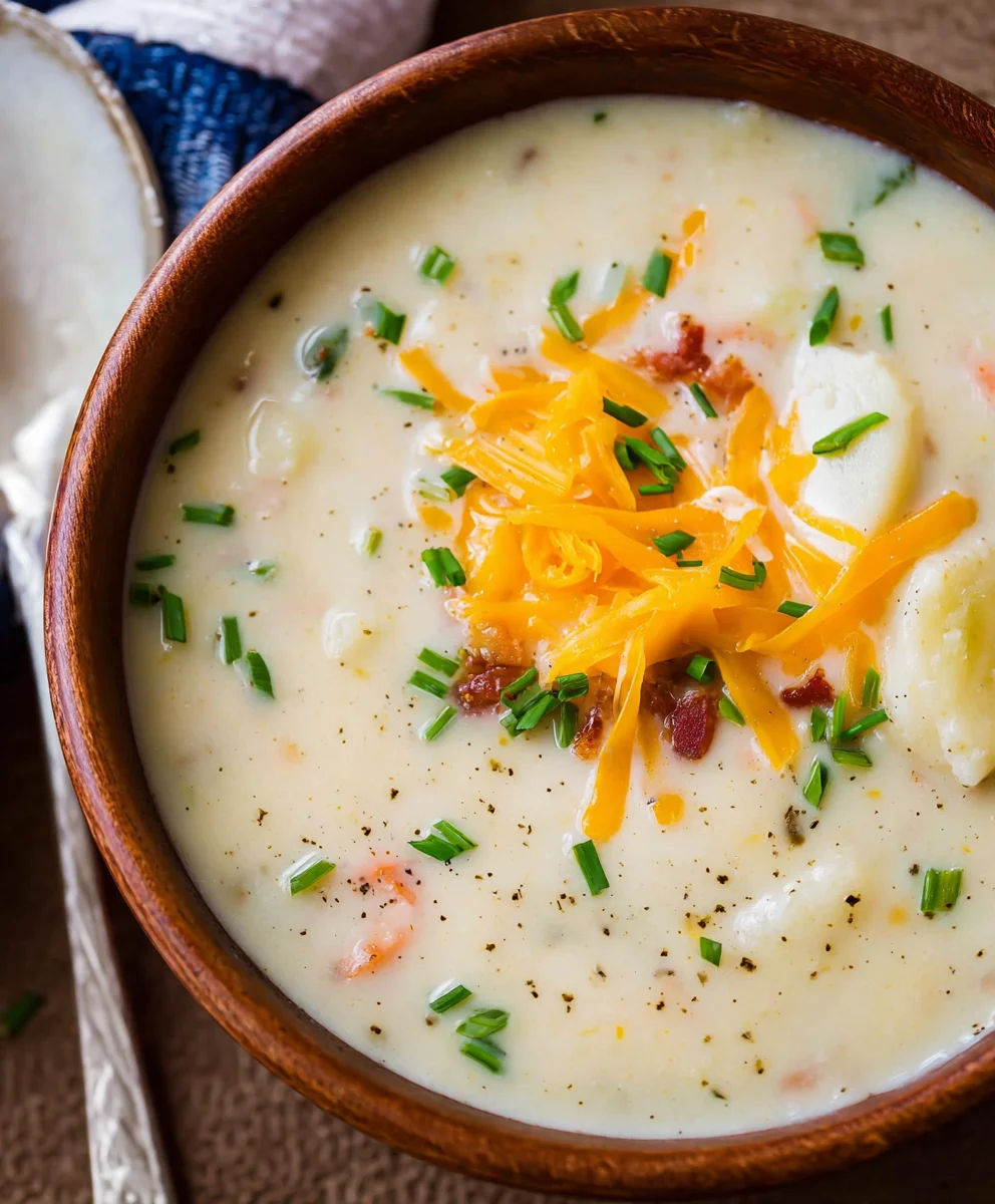 Easy Potato Soup Recipe - Creamy & Delicious