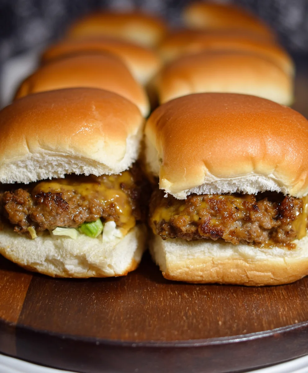 Easy Beef Sliders-Retro Comfort Food Favorite