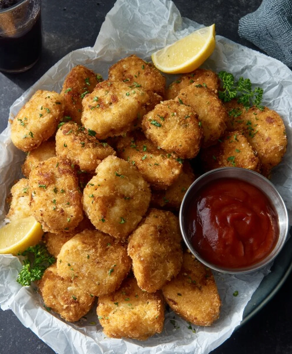 Easy Baked Chicken Nuggets- Crispy & Delicious