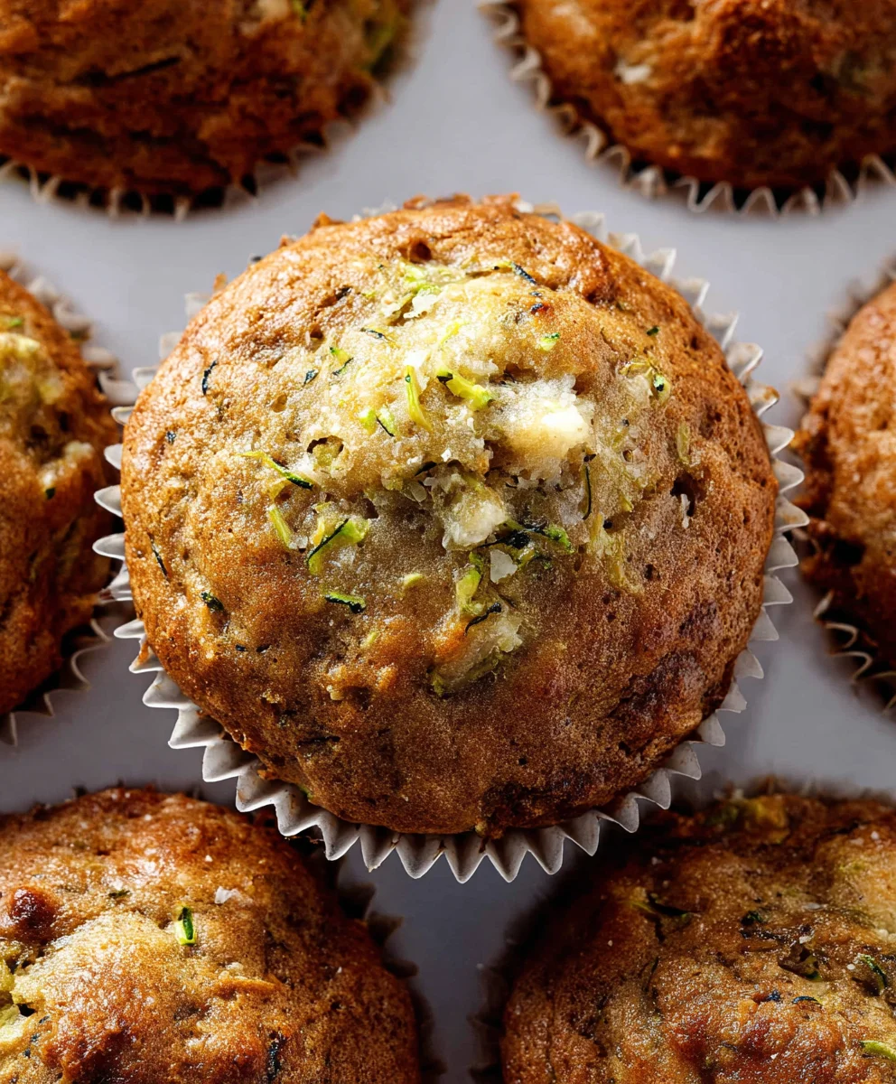 Easy Banana Zucchini Muffins - Delicious & Healthy Treat