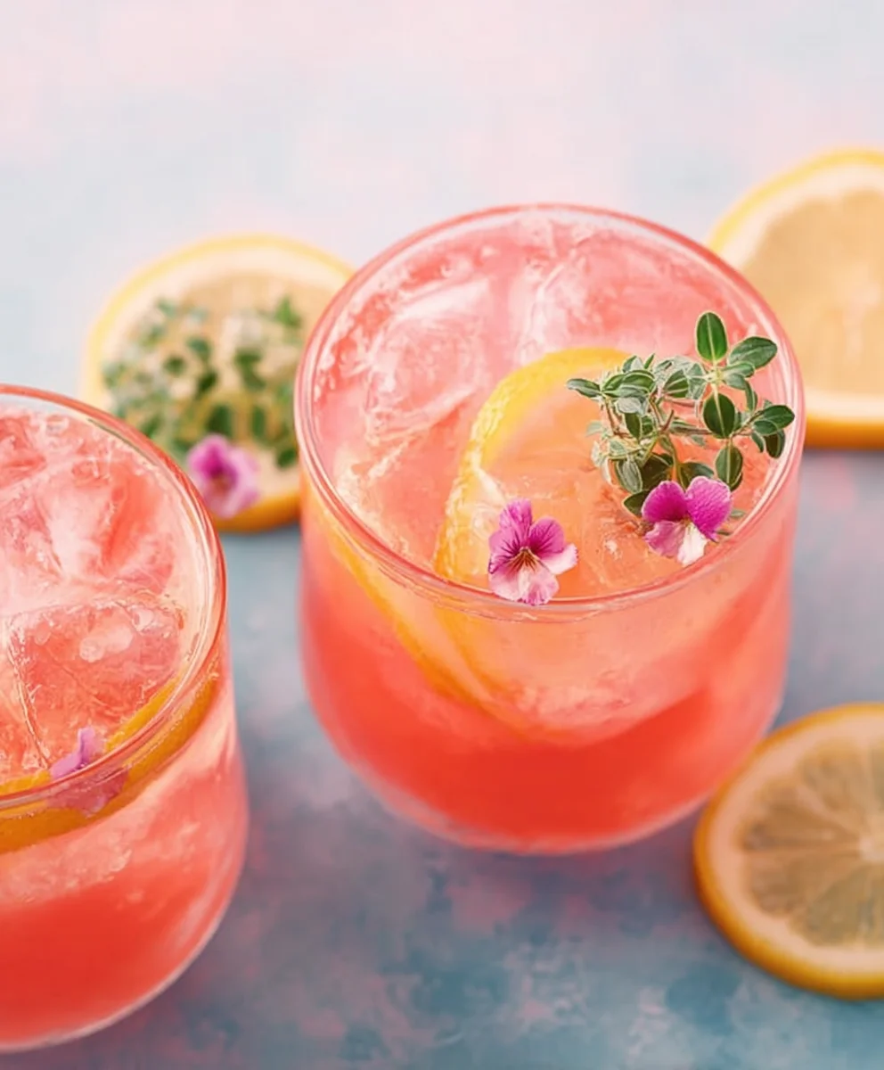 Refreshing Pink Lemonade Mocktail Recipe