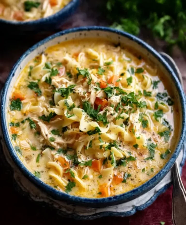 Crack Chicken Noodle Soup – Easy Comfort Food