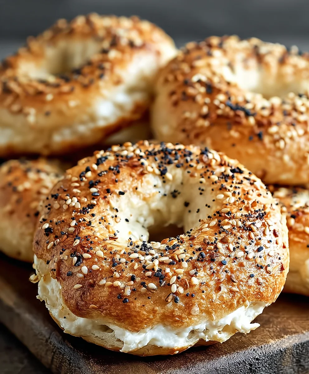 Greek Yogurt Bagels-High Protein Twist