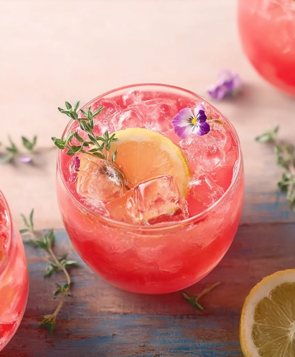 Refreshing Pink Lemonade Mocktail Recipe