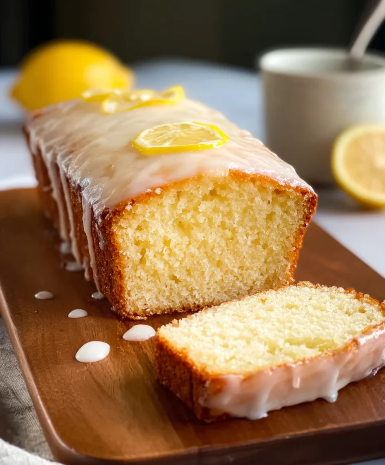 Easy Lemon Loaf Recipe-Zesty & Delicious