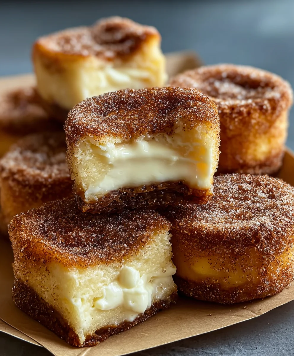 Churro Cheesecake Bites-Easy Sweet Dessert Recipe