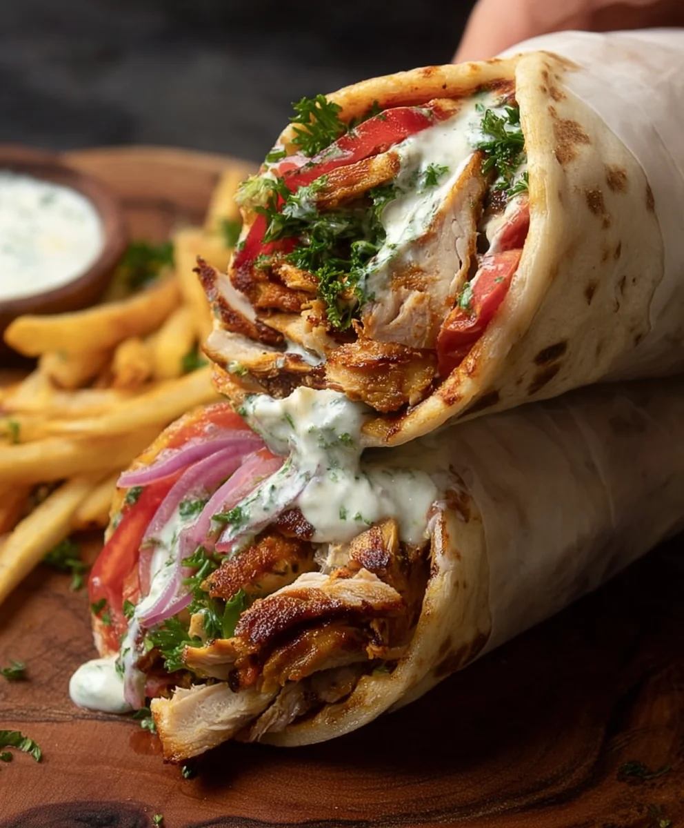 Easy Chicken Shawarma Wrap Recipe-Flavorful & Quick