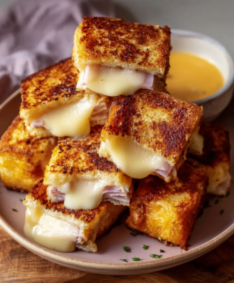 Hawaiian Roll Grilled Cheese-Sweet & Savory Bliss