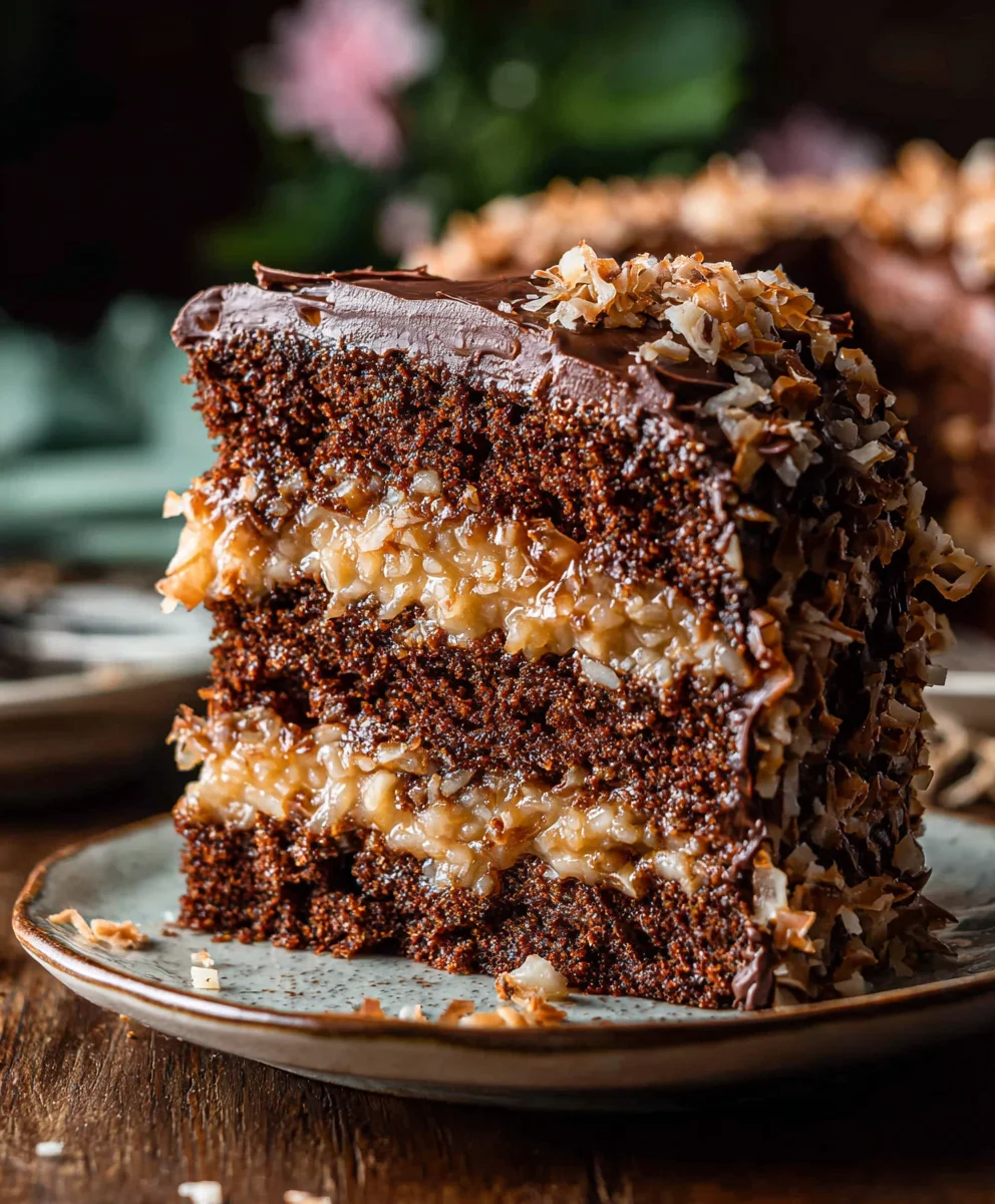 Authentic German Chocolate Cake Recipe-Rich & Decadent