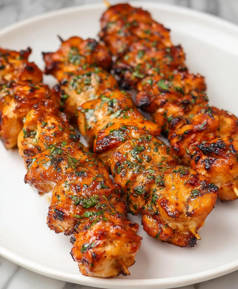 Easy Air Fryer Chicken Skewers-Quick & Delicious Recipe