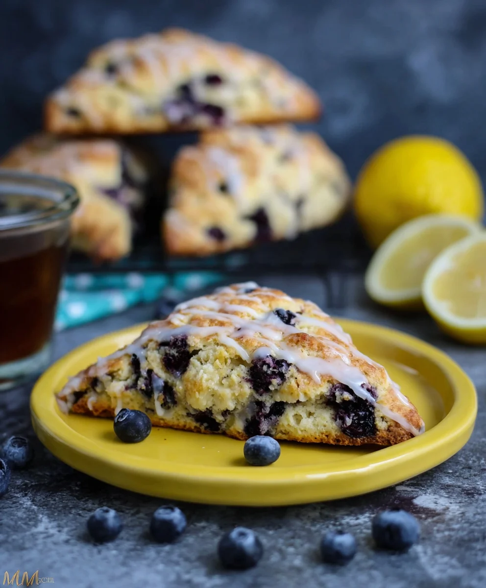 Fluffy Blueberry Scones - Easy & Delicious Recipe