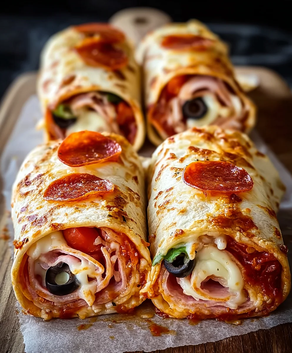 Easy Baked Pizza Wraps - Quick & Delicious Family Meal
