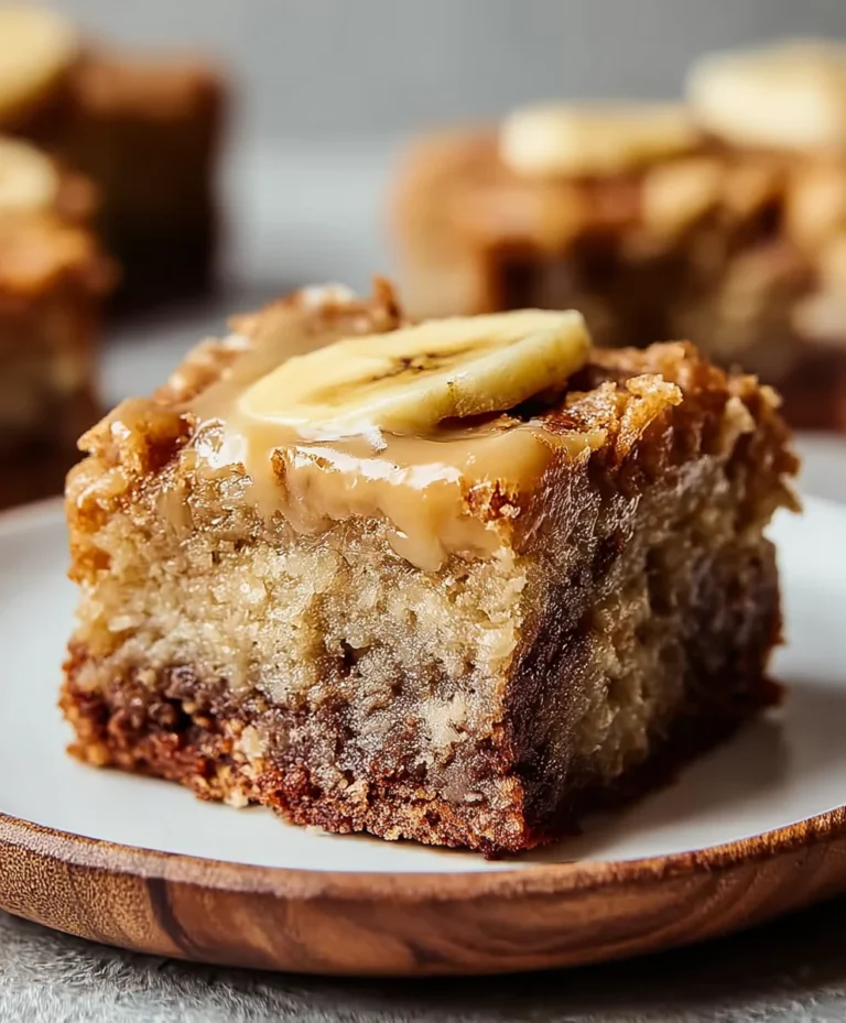 Homemade Banana Bread Brownies-Best Recipe