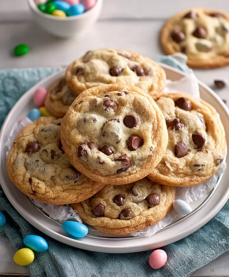 Easter Chocolate Chip Cookies-Delicious & Easy Recipe