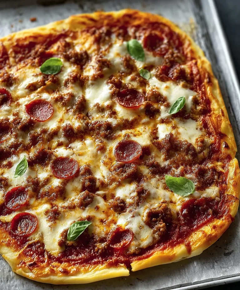 Ultimate School Pizza Recipe-Easy Beef Bake