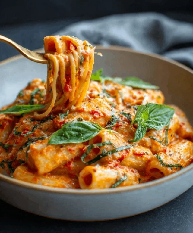 Creamy Tomato Garlic Pasta