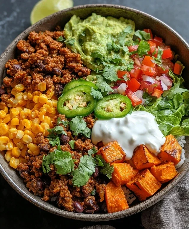 Sweet Potato Taco Bowl: Colorful Comfort Food Made Easy