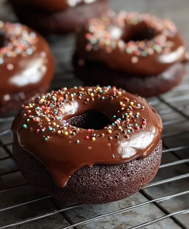 Chocolate Baked Donuts