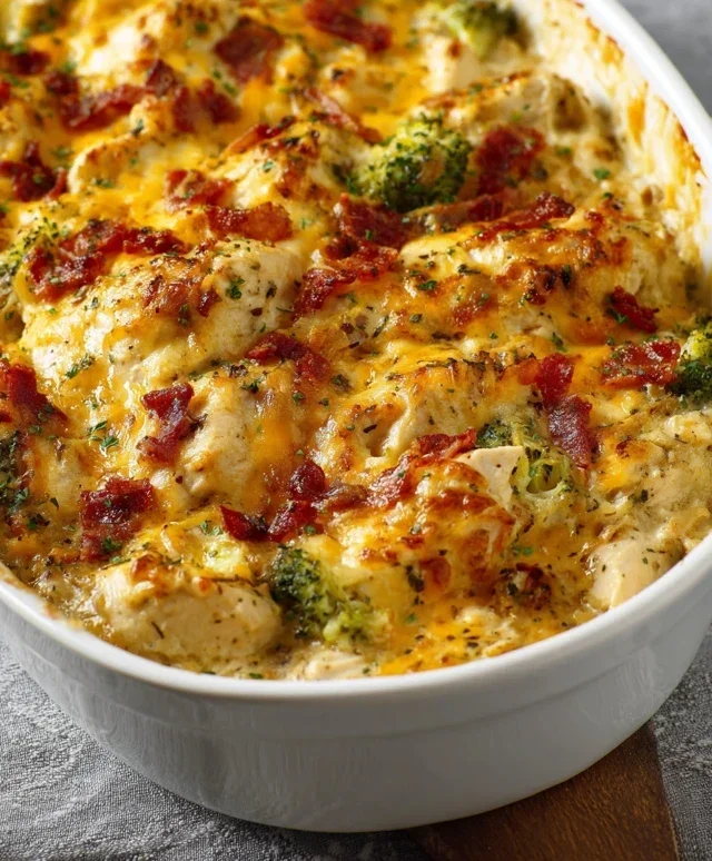 Easy Low Carb Chicken Casserole
