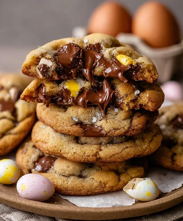 Chocolate M&M Cookies