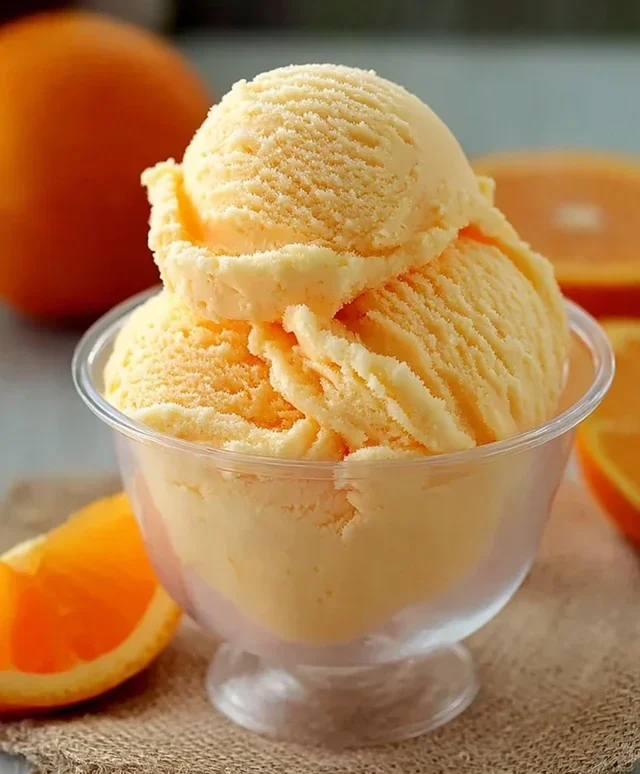 Orange Crush Sherbet