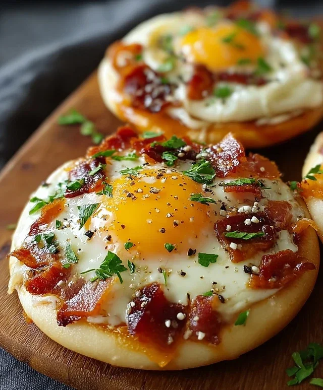 English Muffin Breakfast Pizza