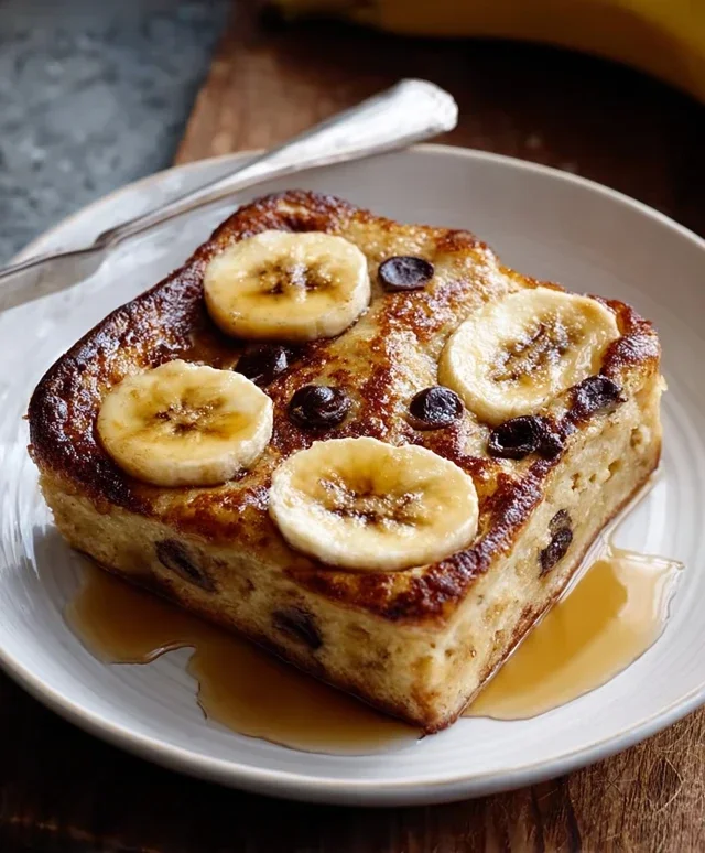 Gluten Free Banana Pancake Bake