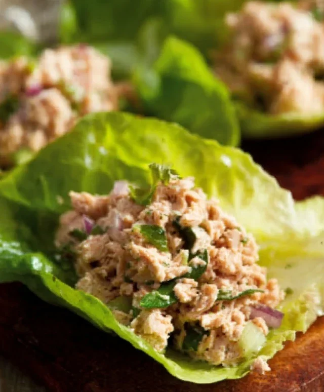 Tuna Lettuce Wraps