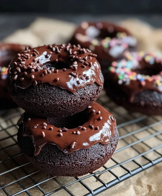 Chocolate Baked Donuts