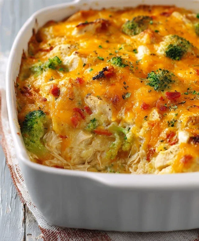 Easy Low Carb Chicken Casserole