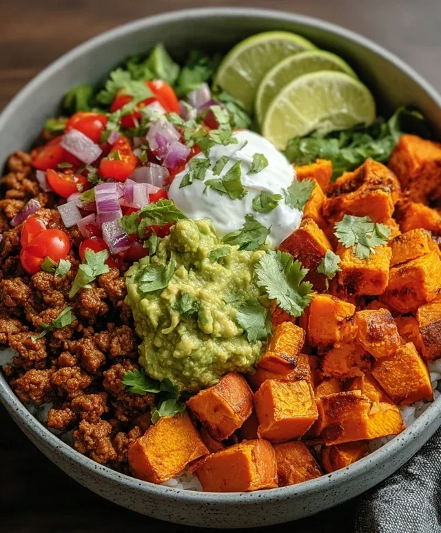 Sweet Potato Taco Bowl: Colorful Comfort Food Made Easy