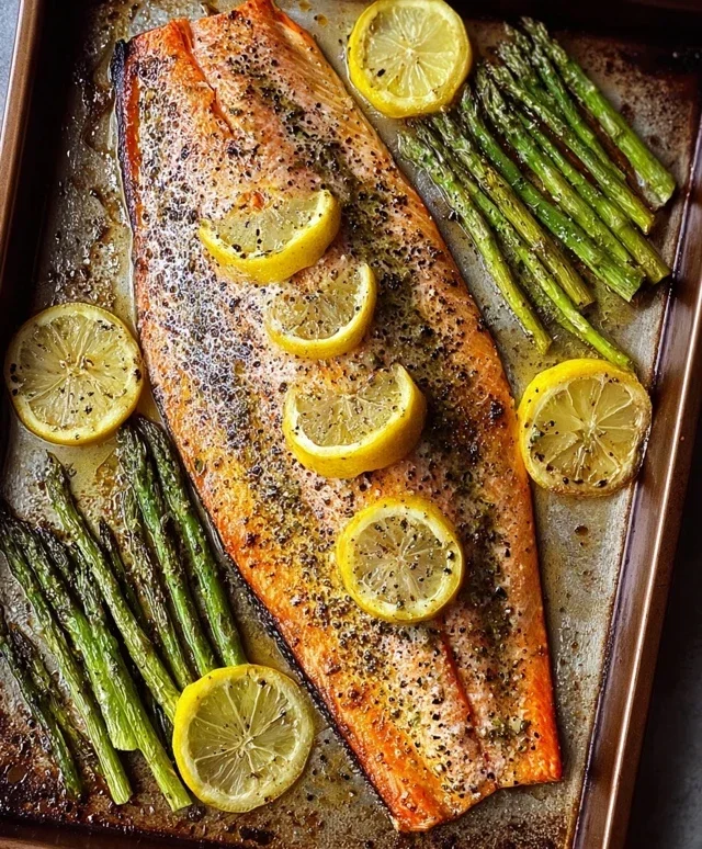 Baked Rainbow Trout with Lemon, Pepper, and Garlic