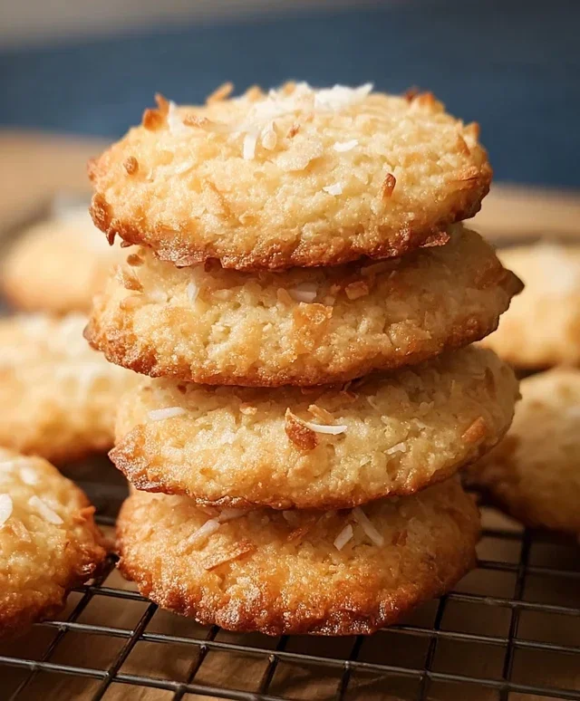 Chewy Coconut Cookies