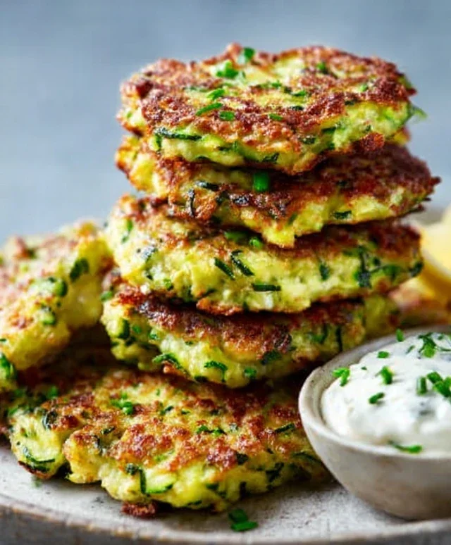 Crispy and Easy Zucchini Fritters Recipe