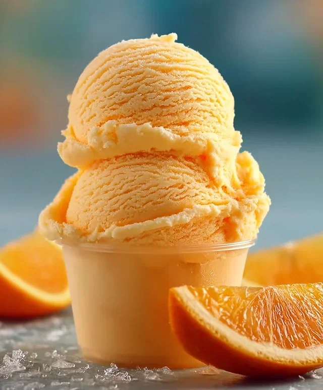 Orange Crush Sherbet