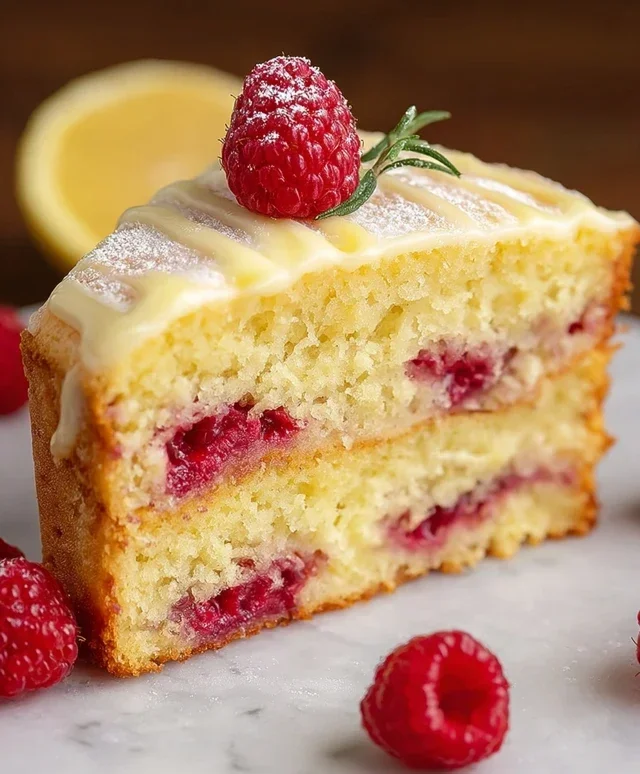 Raspberry Lemon Cake